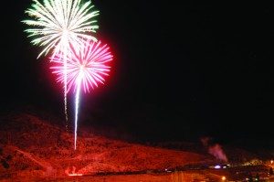 FIREWORKS EXPRESS, COURTESY NEVADA NORTHERN RAILWAY.